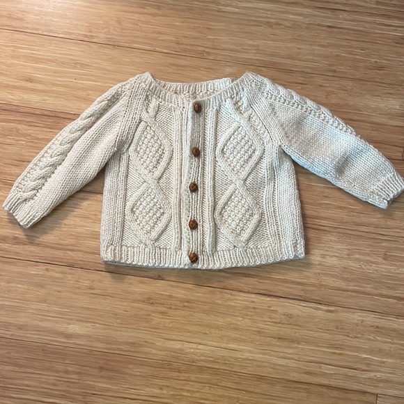 Other - Vintage Hand Knit Baby Sweater